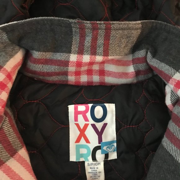 Roxy plaid jacket Size small - Picture 2 of 4